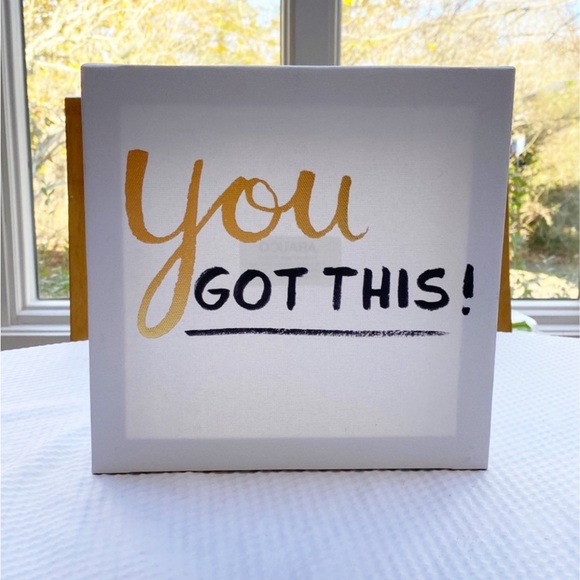 You Got This Canvas Home/Office Decor Accent Sign - Picture 1 of 8